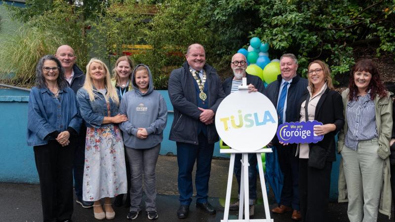 Fostering Garden designed by young people opens at St Conal’s Hospital Letterkenny