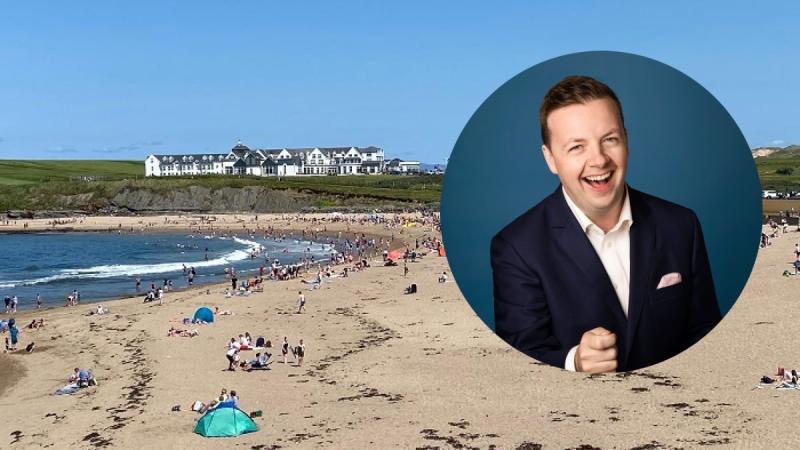 RTÉ’s Oliver Callan to broadcast radio show from Bundoran beach on Monday