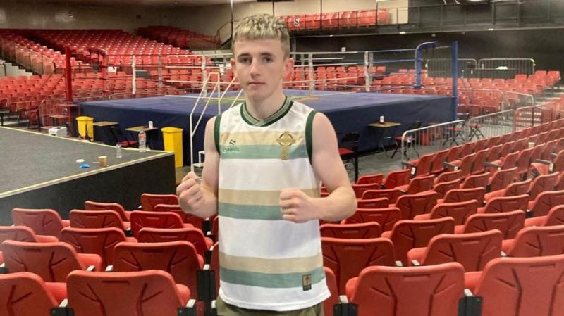 Twin Towns boxer Caoimhin Connolly blasts into Irish U19 final