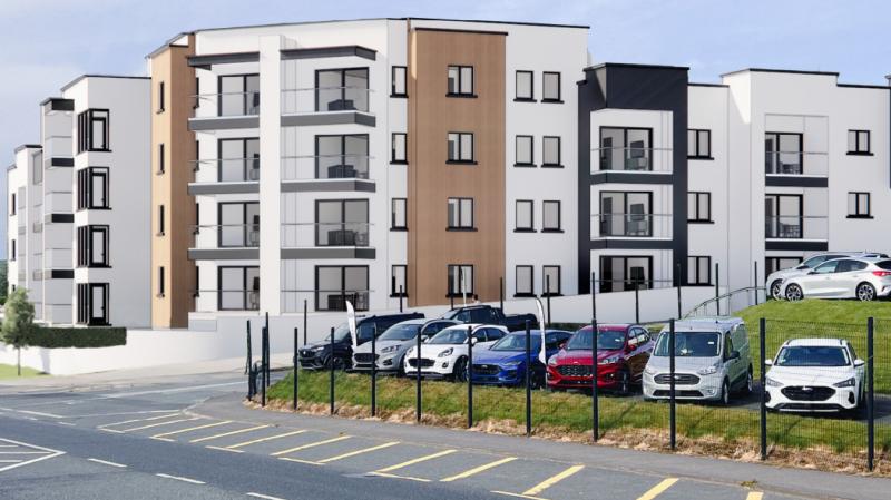 Donegal County Council grants permission for 40 Letterkenny apartments