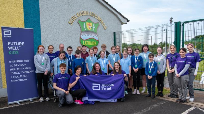 St Eunan’s NS Laghey students learn to shape healthier lives with Abbott
