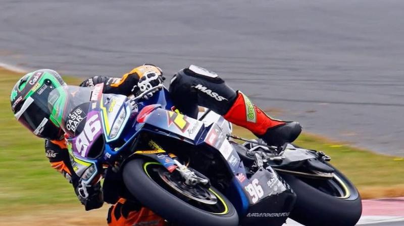 Caolan Irwin leads the way in Ulster Superbikes Supertwin Championships