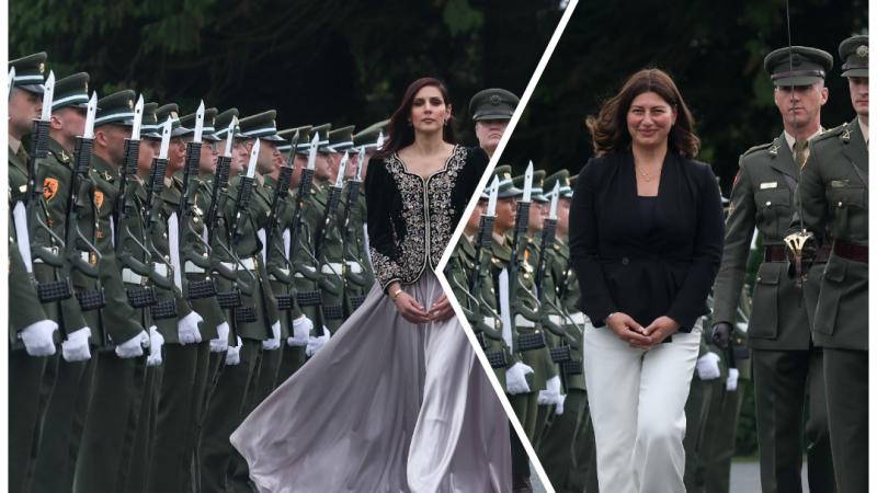 Donegal-based soldiers form Guard of Honour for Georgian and Algerian ambassadors