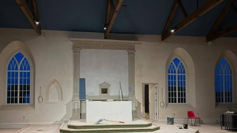 Drumoghill Chapel Restoration project show progress made at St Columba’s Church