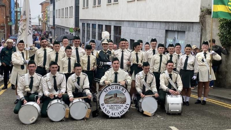 Maghery Fife and Drum Band win ninth All-Ireland Title in a row