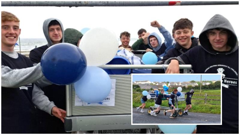 Donegal teen raises nearly €10,000 with Bundoran to Mountcharles bed push