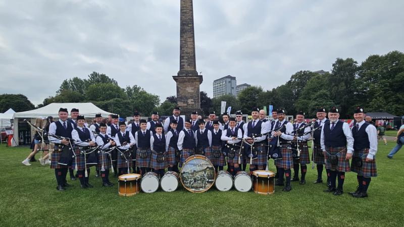 Letterkenny Pipe Band triumphs at World Pipe Band Championships