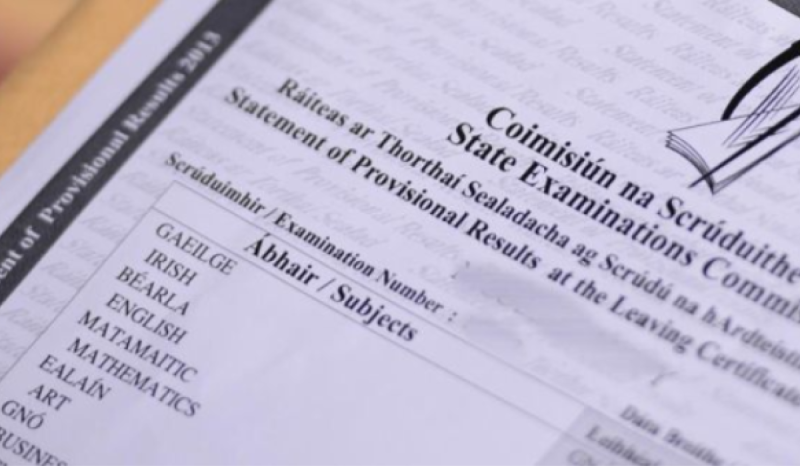 'College fee hike casts shadow over Leaving Cert results day'