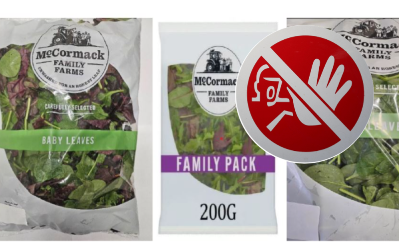 'Do not eat' warning over salad bags as customers are warned of nasty symptoms