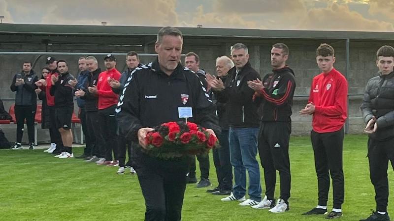 Fanad United pay tribute to club legend Ollie Horgan at Traigh-A-Loch