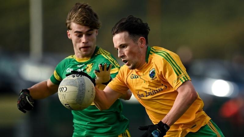 Naomh Columba and Red Hughs in the driving seat in IFC - Sean Clerkin 