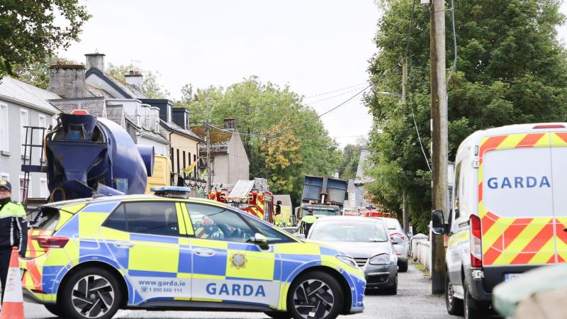 Two-vehicle road traffic collision at Main Street in Kilmacrennan