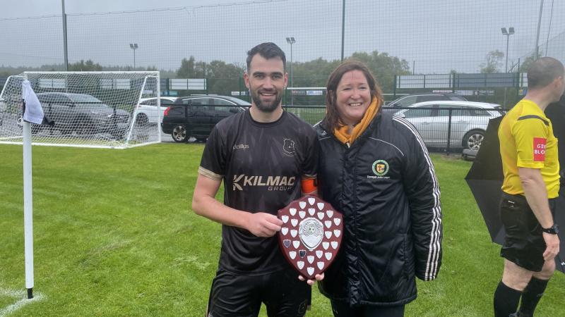 Dillon heads Kilmacrennan Celtic to Area Shield victory in extra-time over Keadue