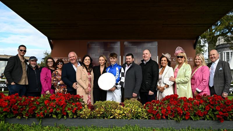 First Classic winner for Dylan Browne McMonagle in Irish St Leger