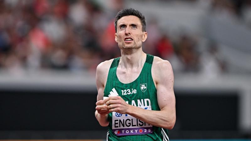 Mark English qualifies for 800m semi-finals at World Championships in Tokyo