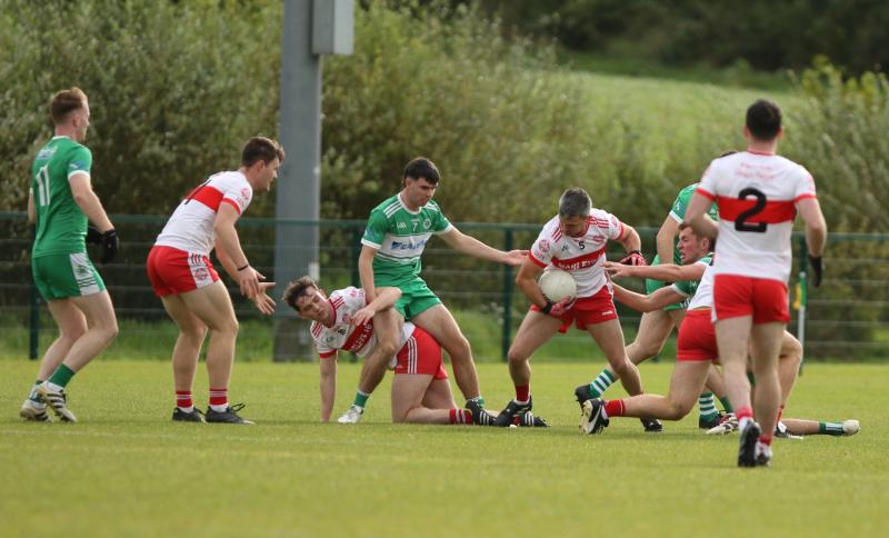 Glenfin survive in senior championship after titanic struggle with Aodh Ruadh