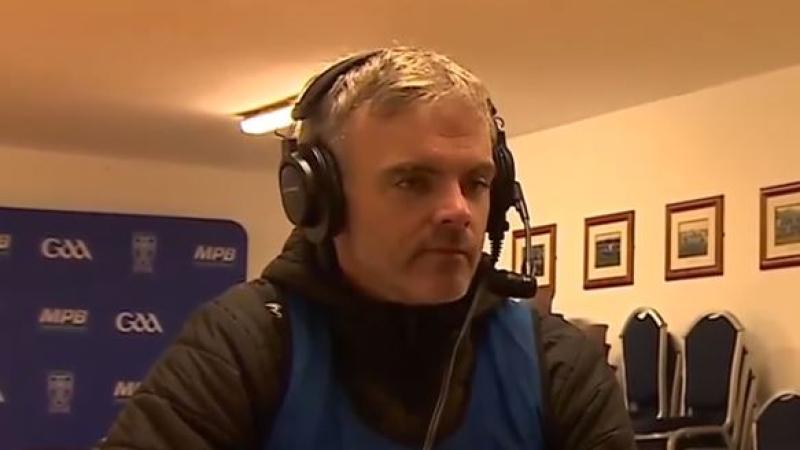 Mac Niallais says his players are playing for the 'Geansaí Glas'