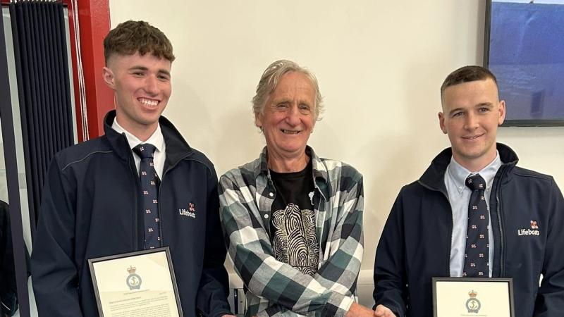 Arranmore RNLI duo who saved man's life instantly return to the sea on calls