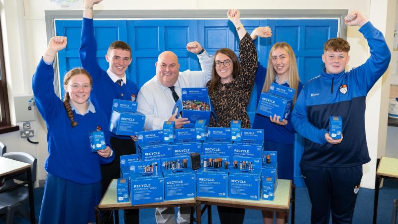 Donegal secondary school triumphs in national battery recycling competition