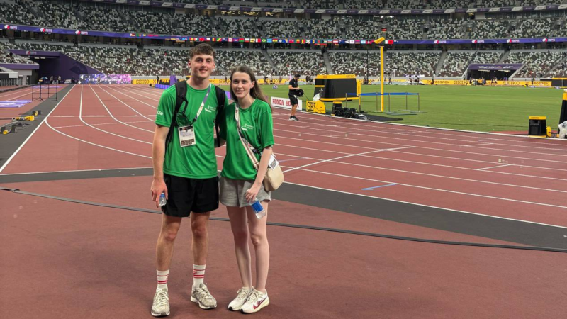 Lucky Donegal duo enjoy VIP experience in Tokyo at World Athletics Championships
