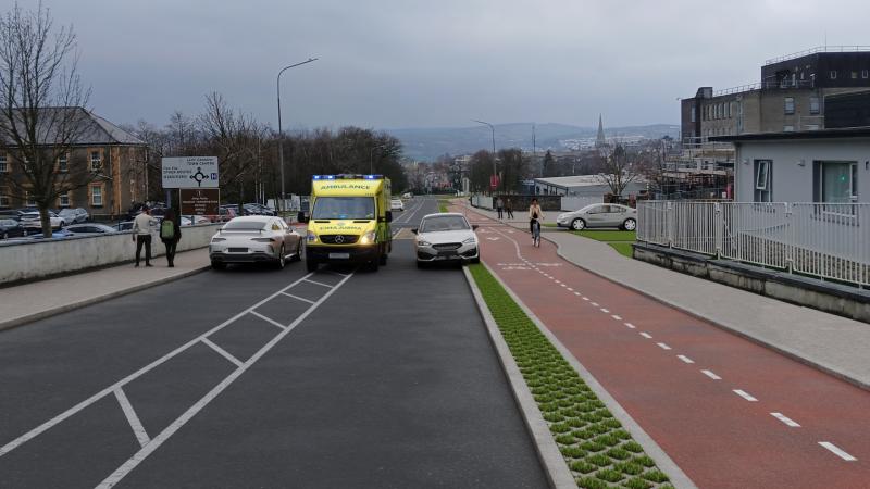 Traffic management system set to be in place in Letterkenny for 12 months