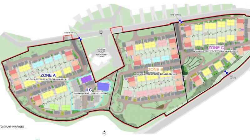 Council paves the way for major development of social homes in Letterkenny