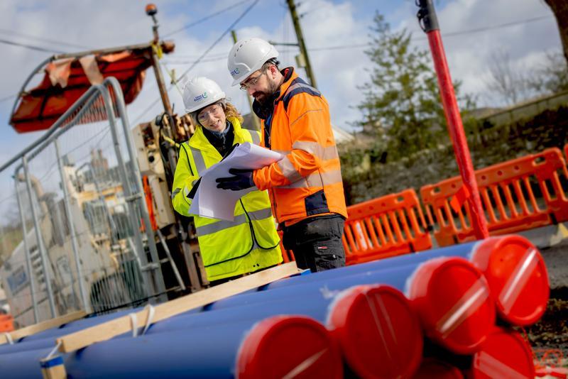 Water works take place in two phases on the N56 in the coming days
