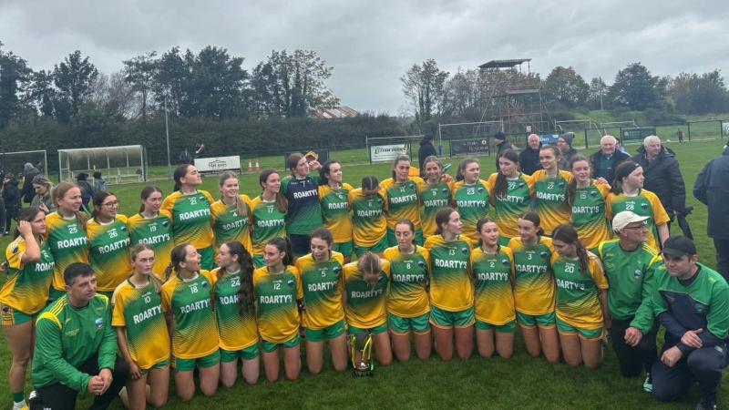 Niamh NÍ Bhaoill stars as Naomh Columba crowned LGFA Junior champions 