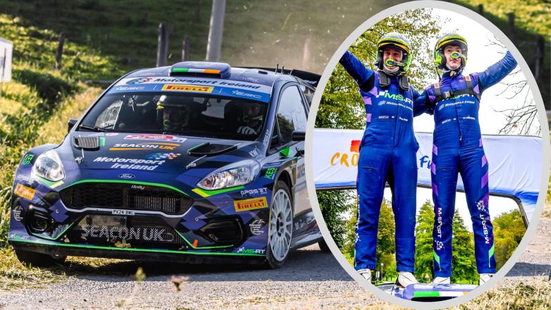 Superb Rally Croatia win for Bruckless co-driver Shane Byrne 