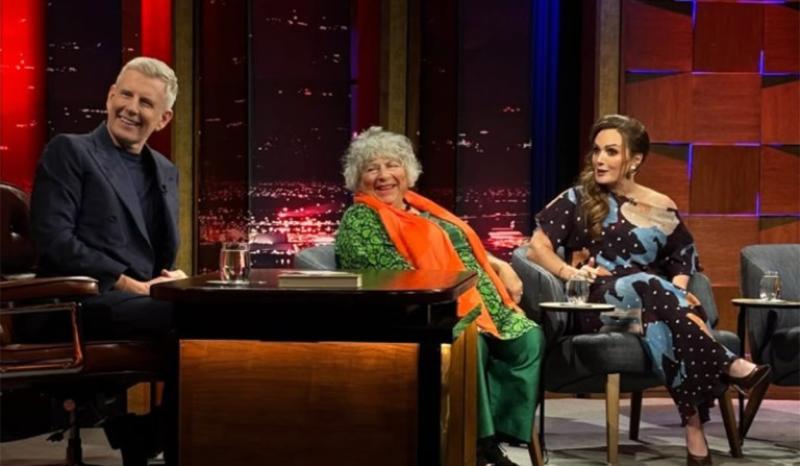 'One of a kind&rsquo;: Miriam Margolyes delights Late Late Show viewers with candid chat