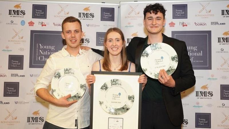 Castlefin chef shocked to win prestigious UK Craft Guild of Chefs award