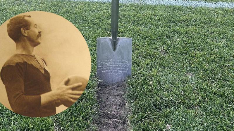 Turf from New Zealand on its way to Ireland to remember All Black Dave Gallaher