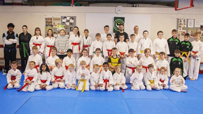‘Moville Mauler’ Darragh  Kelly inspires next generation at Crana Karate Club