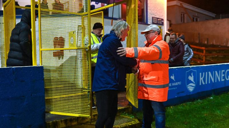 Finn Harps say farewell as steward Tommy Dullaghan retires after 50 years of service