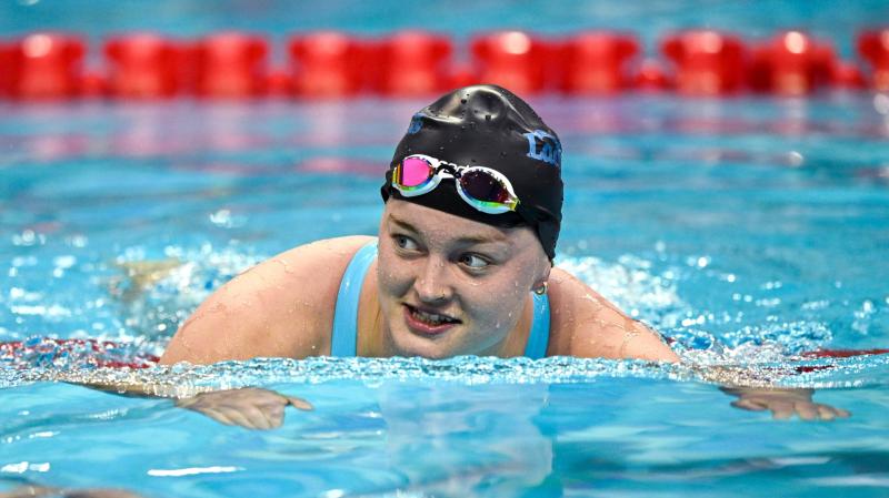 Mona McSharry breaks another Irish record to take 50m silver at World Cup 