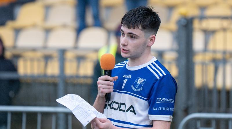 Turlough Carr - a busy year for club, school and county - and more to come