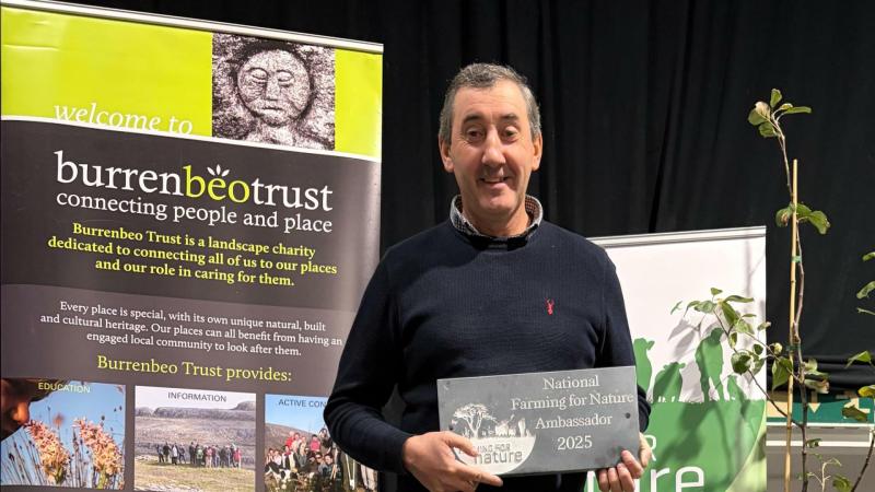 Donegal farmer wins Farming for Nature Ambassador Award for 2025