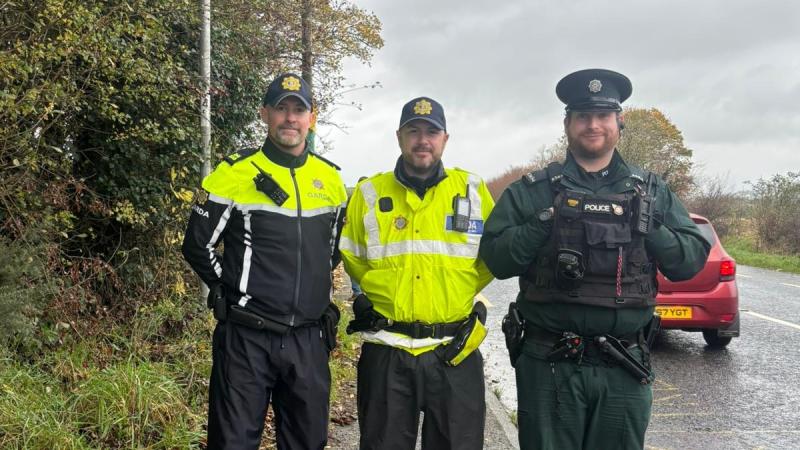 An Garda Síochána and PSNI conduct Halloween cross-border operation