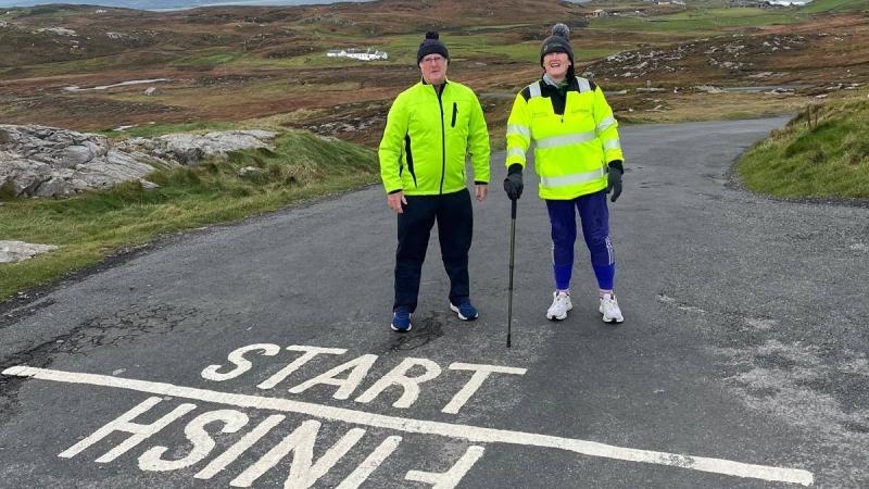Donegal duo begin 100-mile fundraising walk from Malin Head to Killybegs