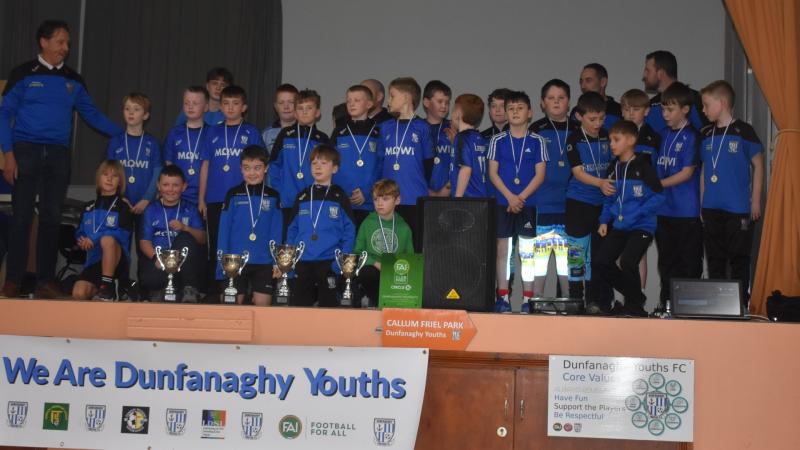 In Pictures: Dunfanaghy Youths hold presentation night for underage teams