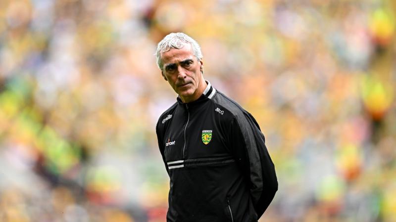 18 players identified during club championships - Donegal boss Jim McGuinness 