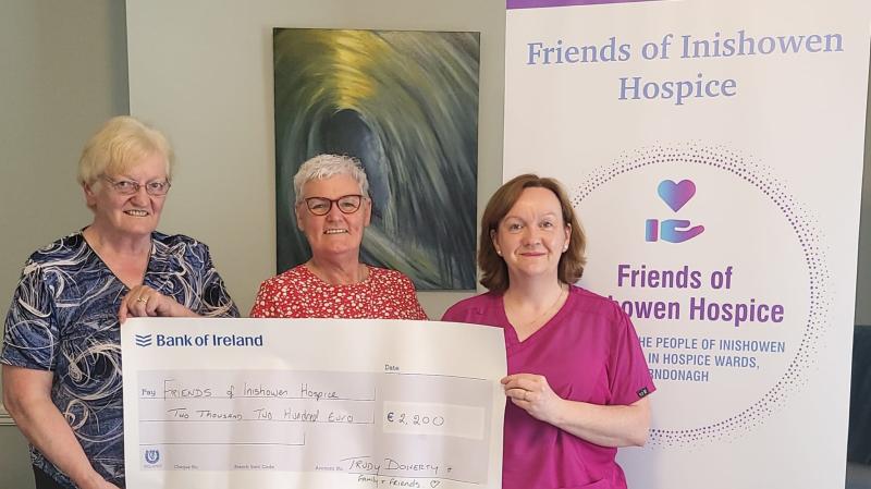 Friends of Inishowen Hospice to hold annual general meeting in Carndonagh