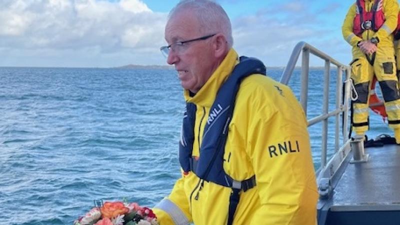 Arranmore RNLI lay wreath at the site of the Arranmore Disaster 90 years on