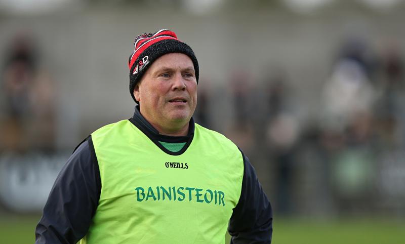 Naomh Columba manager Brendan Doherty looking at big picture