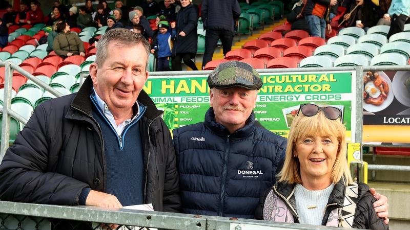 In Pictures: Naomh Columba fans enjoy the day out in Ulster IFC