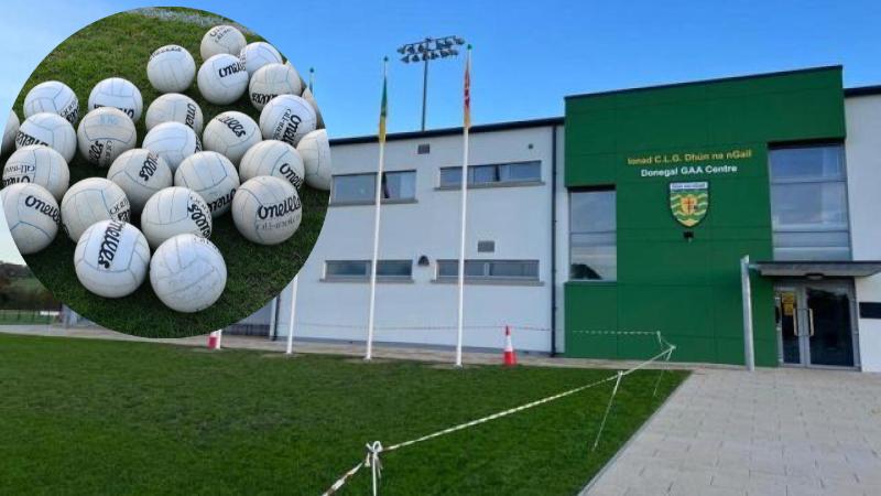80 footballs worth €5,000 stolen from Donegal GAA Training Centre 