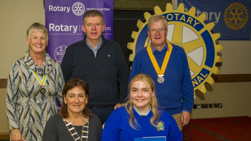 Buncrana schoolgirl is a winner in Rotary Youth Leadership Competition