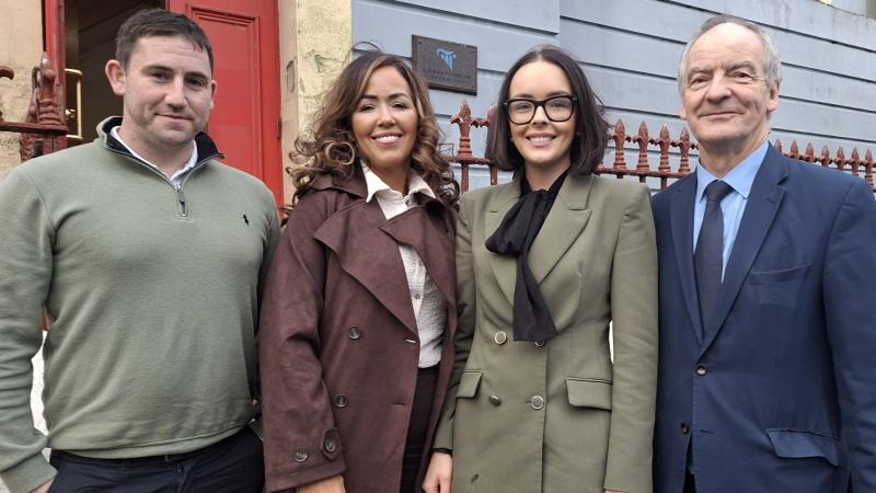 Inishowen’s newest solicitor Chloe Hargan formally introduced to the District Court