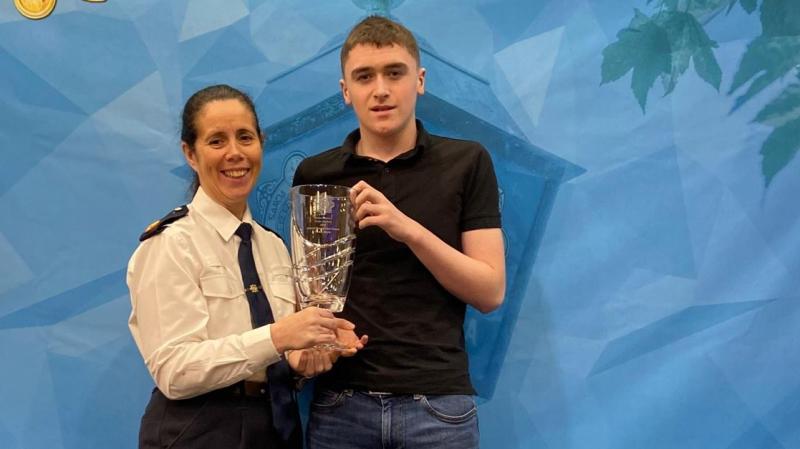 Donegal teen recognised for saving a man's life at National Garda Youth Awards