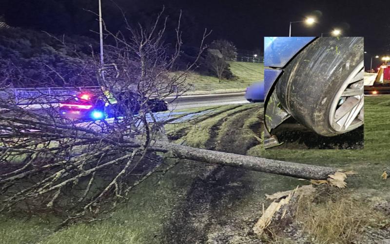 Shocking discoveries made by gardaí as Letterkenny motorist is arrested after crashing car